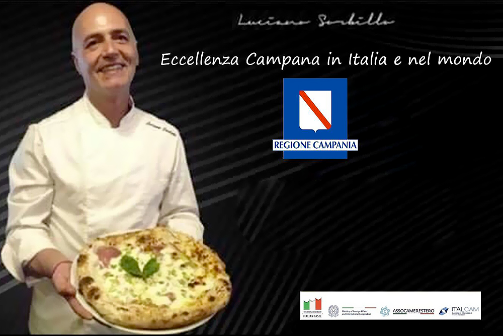 Molini Lario ad Expocook con Luciano Sorbillo