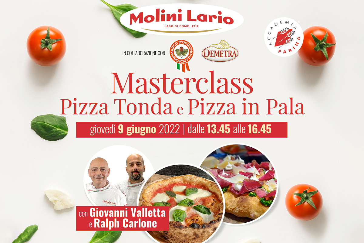 Masterclass pizza tonda e pizza in pala