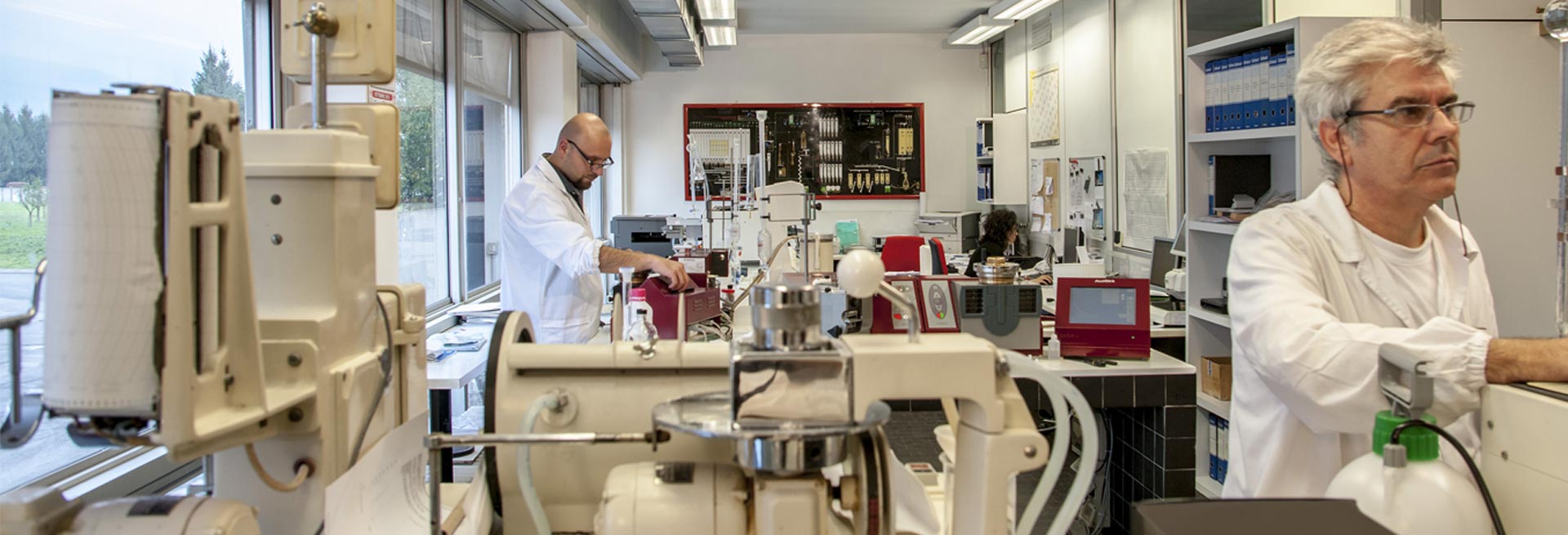 Laboratorio controllo qualità - Molini Lario